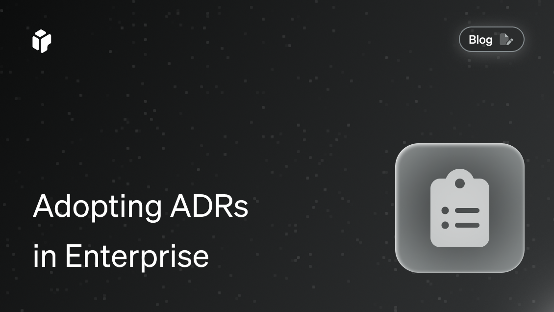 Adopting ADRs in Enterprise