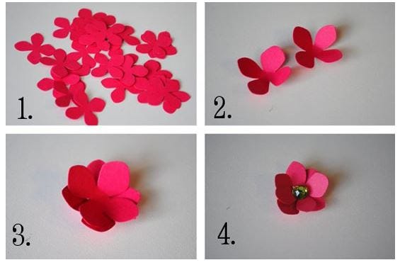7 ideias para fazer flor com papel | by Arte com Papel | Medium