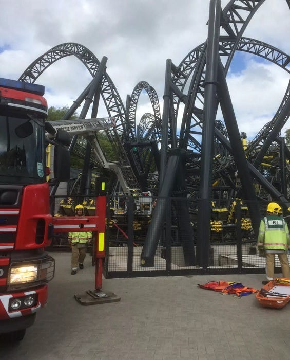 Five out of Four The 2015 Alton England The Smiler Roller