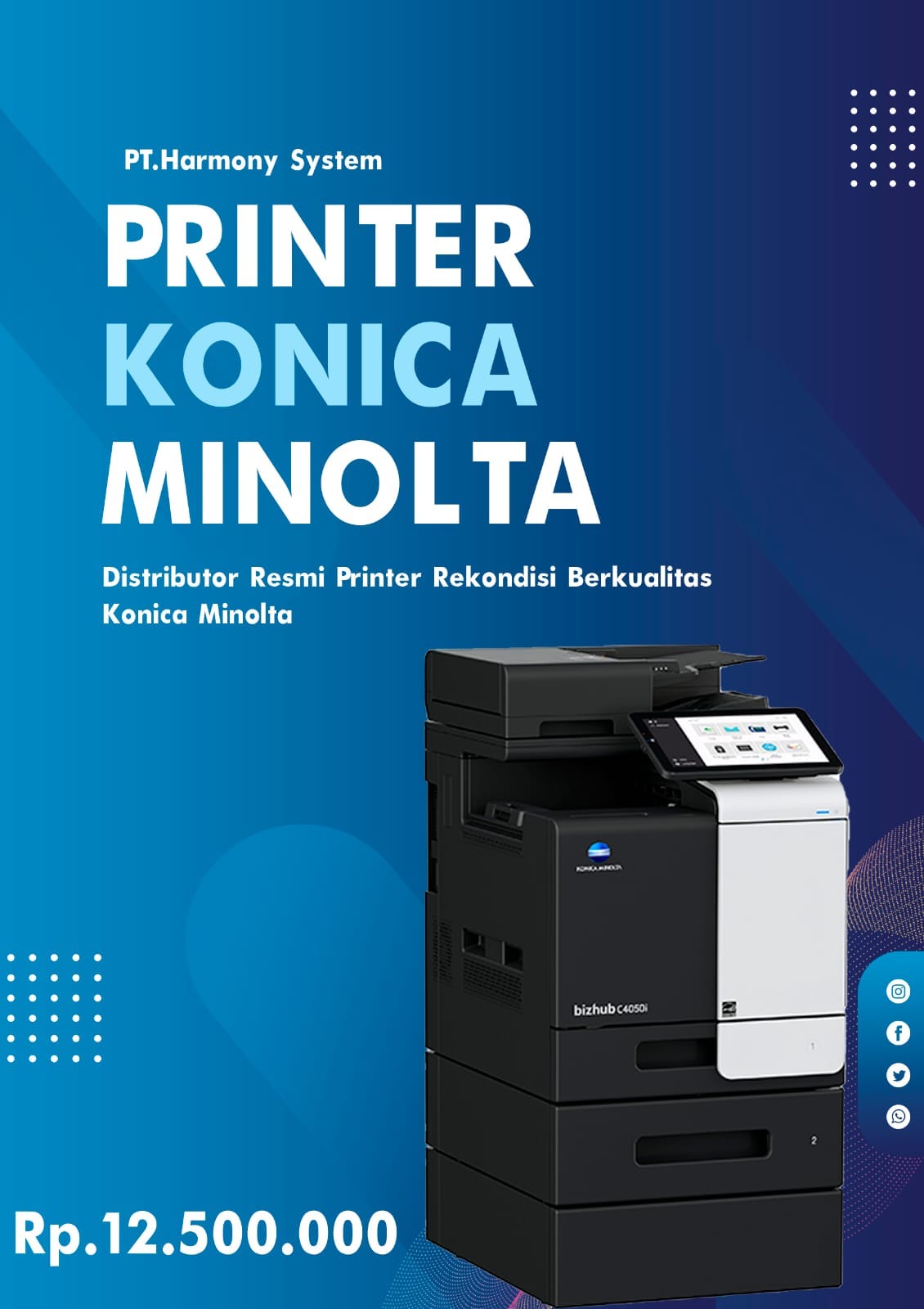 Distributor resmi konica printer not scanning to email konica printer