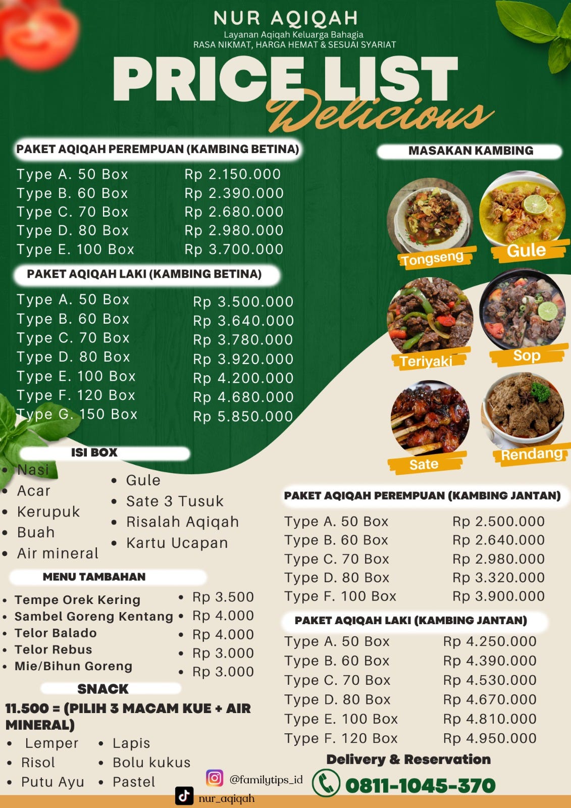 Harga paket aqiqah februari 2024. Aqiqah di Bulan Februari 2024 Pesan