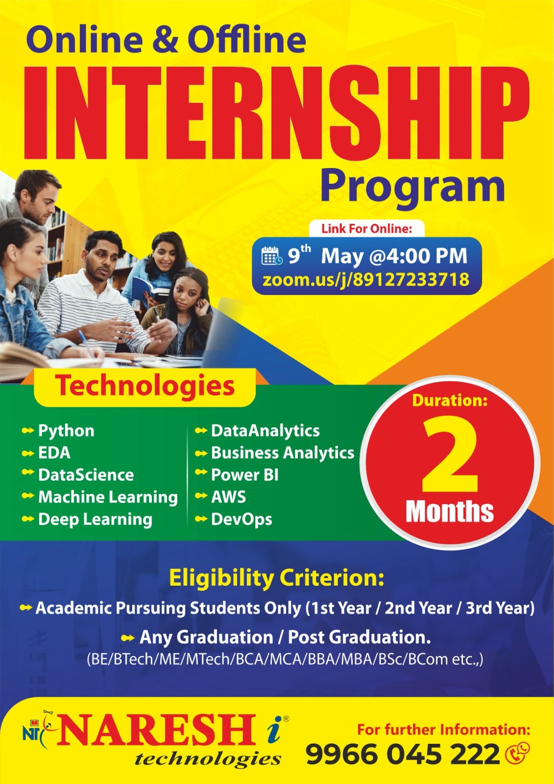 Become an IT Pro: Internship Program at Naresh I Technologies | by ...