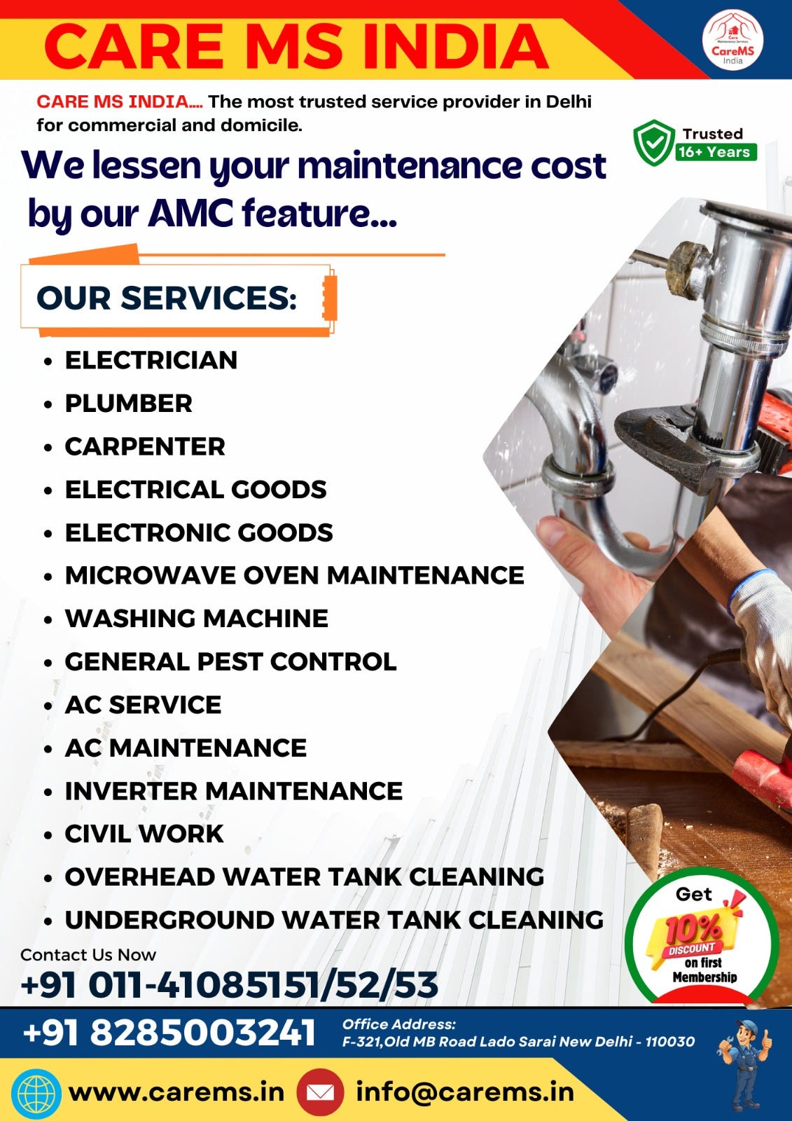Annual Maintenance Contract (AMC) Services by CareMs– Smart Maintenance Without the Stress