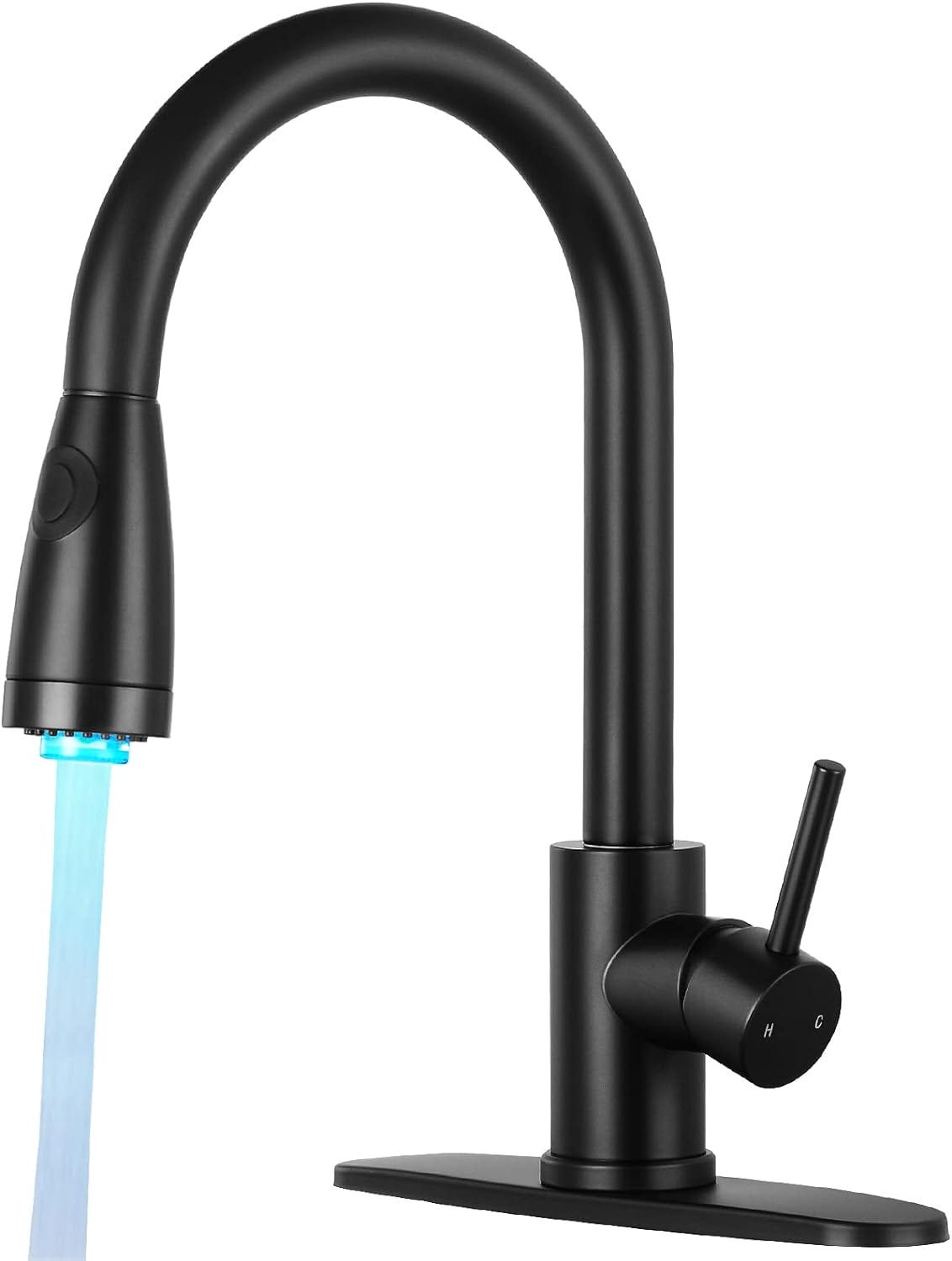 Qomolangma Matte Black Kitchen Faucet Review: A Splash of Elegance | by ...