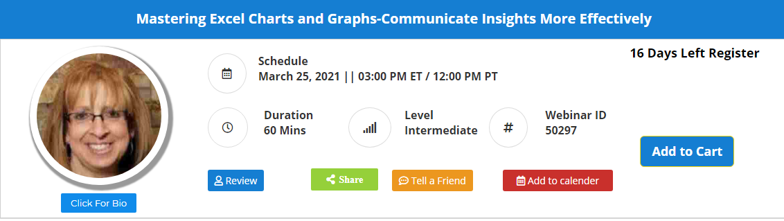 Mastering Excel Charts and Graphs — Communicate Insights More 