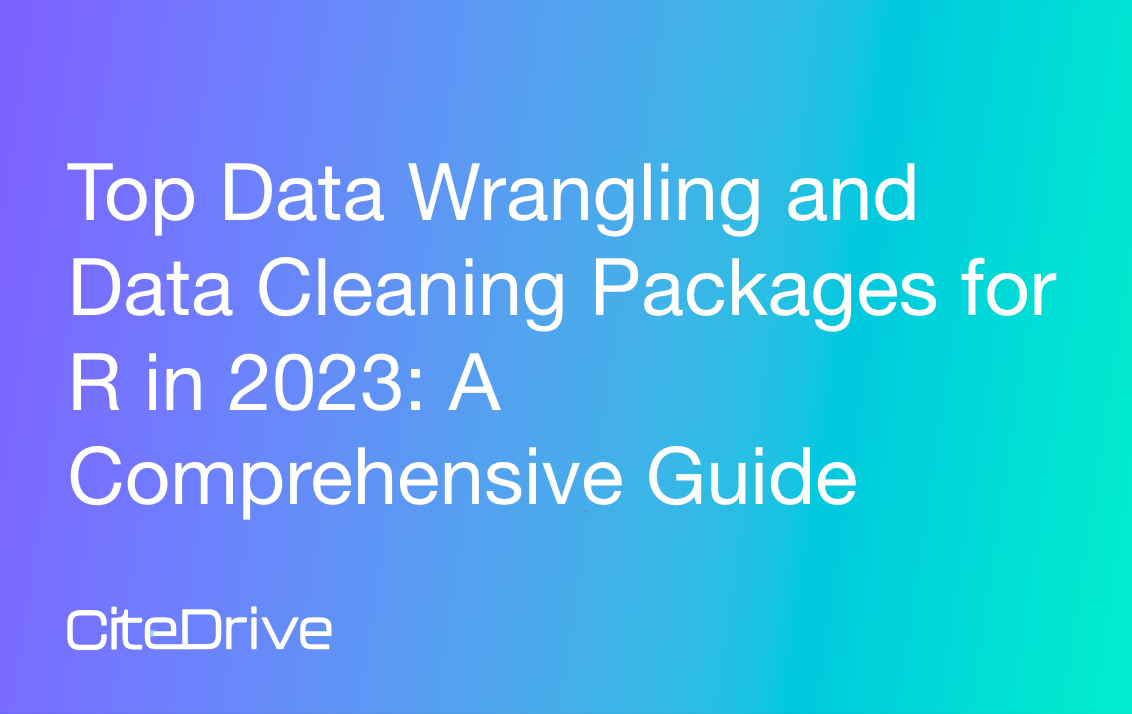 Top Data Wrangling and Data Cleaning Packages for R in 2023: A 