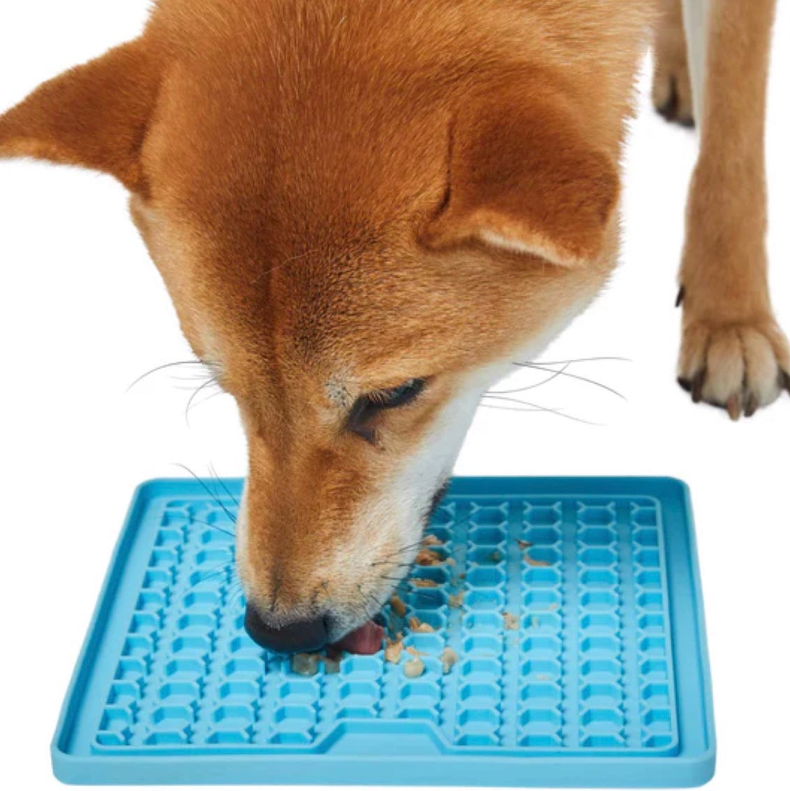 Silicone licking pad Pet Dog Lick Pad Bath Peanut Butter Slow Eating  Licking Feeder Cats Lickmat Feeding Dog Lick Mat New