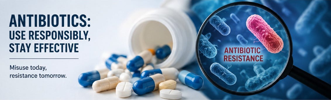 What Do People Really Know About Antibiotics? A Survey-Based Case Study