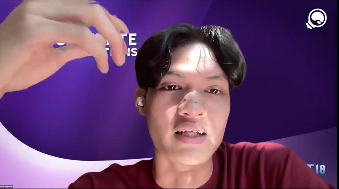 Pembicara 2 — Muhammad Luthfi Reynaldi