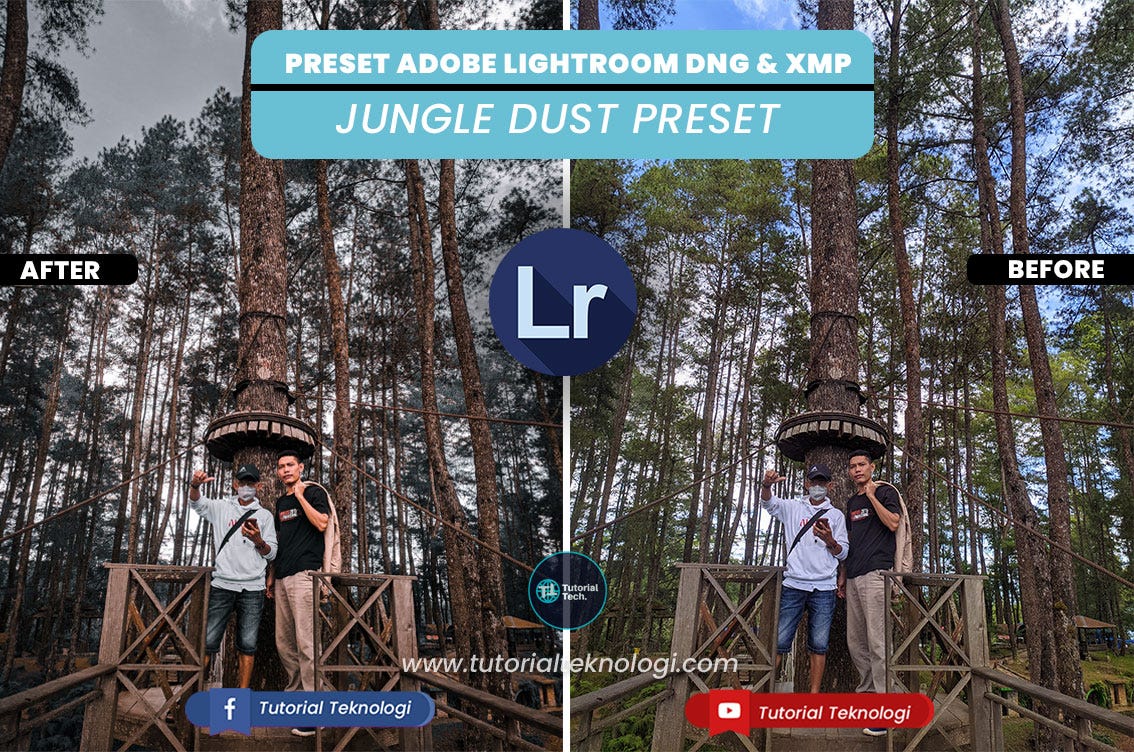 Preset Lightroom Jungle Dust Untuk Android/Iphone & Desktop by