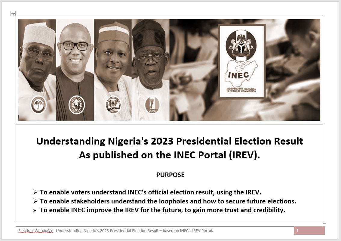 Understanding Nigeria’s 2023 Presidential Election Result — Based On ...