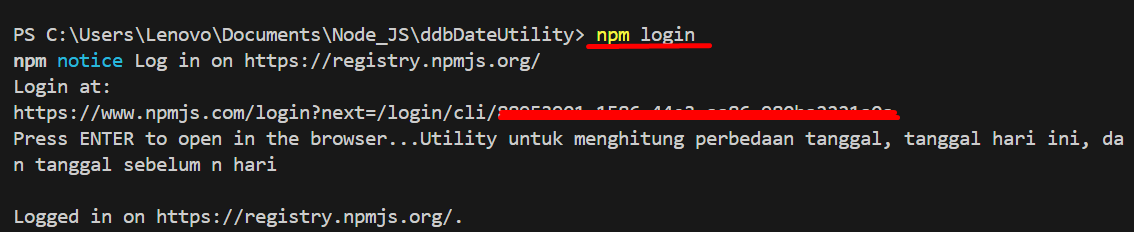 Tutorial Pembuatan Library Node JS | by Aravika Prakusiya | Jul, 2024 ...