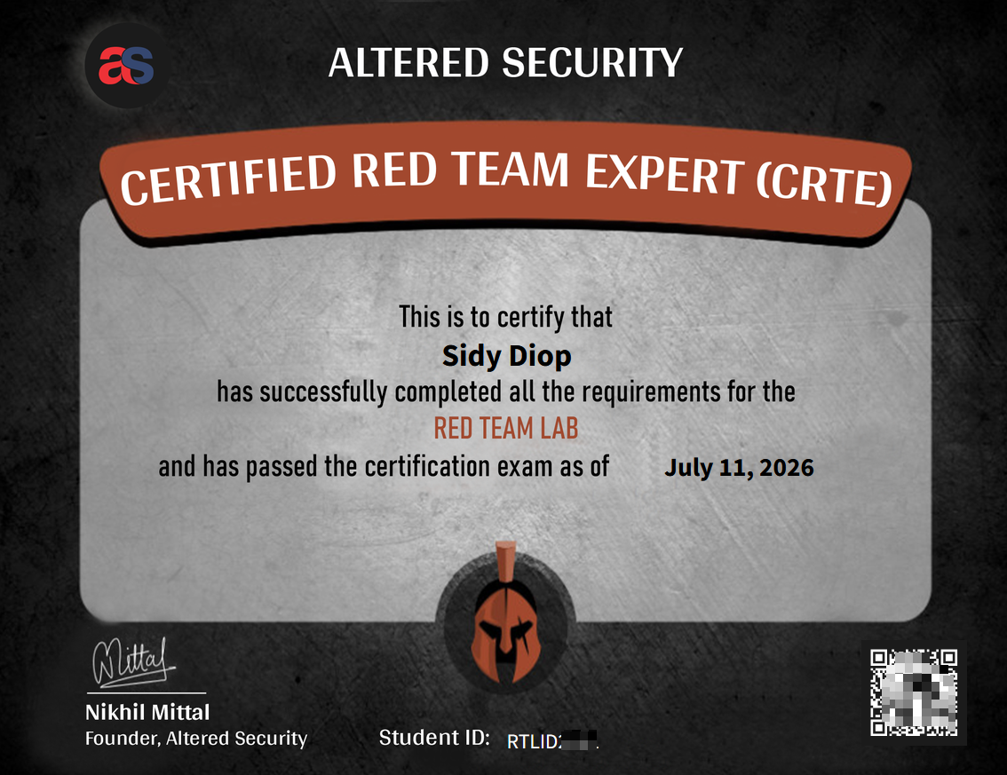 Passing the New CRTE: Red Teaming a Modern Active Directory (Server 2025, Widows 11, MDI & MDE)