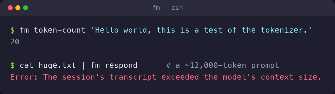 Now ditch OpenAI’s Tokenizer with this offline command.