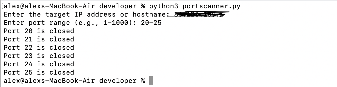 Simple Portscanner Project — with Python | by Alex Iordache | Jul, 2024 ...