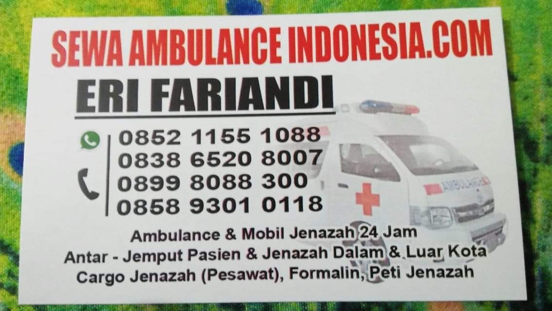 Jasa Ambulance Depok 085211551088 by Eri fariandi Medium Jasa Ambulance Depok 085211551088 by Eri fariandi Medium