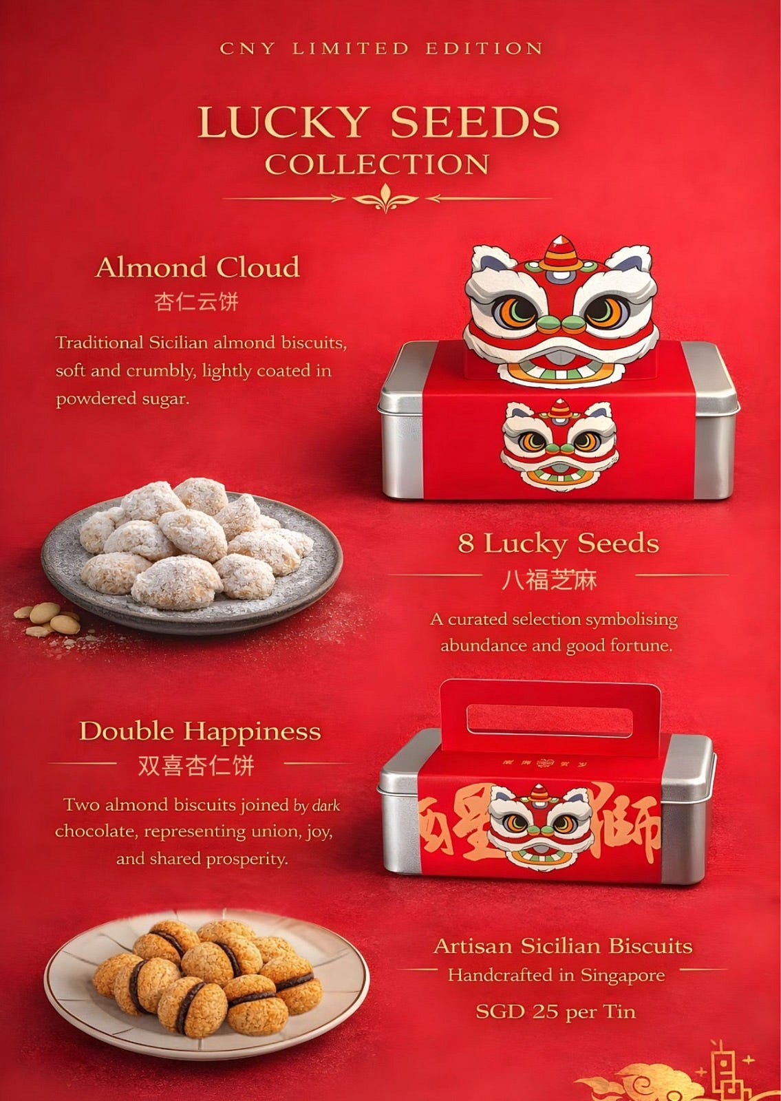 My Artwork for CNY Biscuits