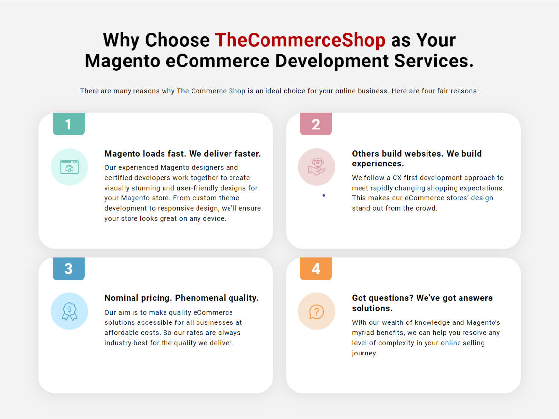 Expert Magento Development Services Atlanta Caster Medium