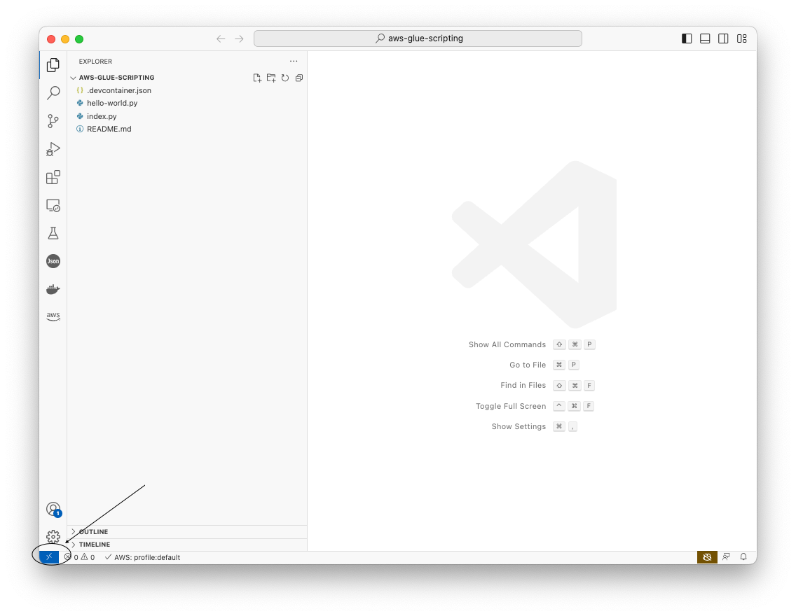 How to develop AWS Glue scripts in Visual Studio Code (Python) | by ...