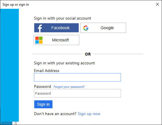 Facebook Single Sign-on App - Monaca Docs