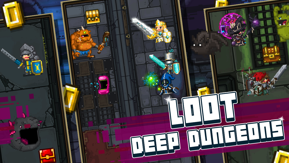 Bit Heroes APK + Mod v 1.2.6 [Latest Version — Unlimited Gems] by