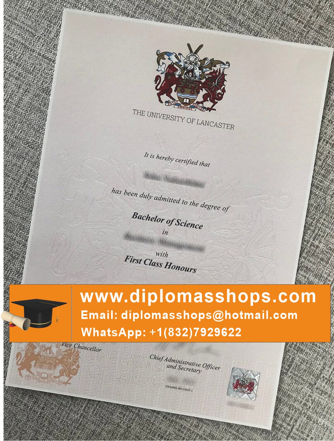 Get Lancaster University degree/Lancaster University diploma online