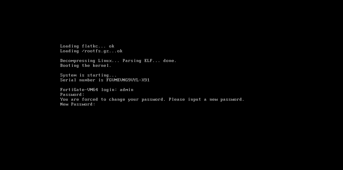 FortiGate VM Sıfırdan Kurulum ve Temel Yapılandırma Rehberi