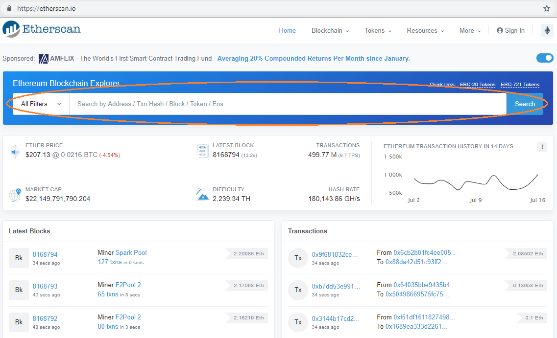 ethereum mainnet status