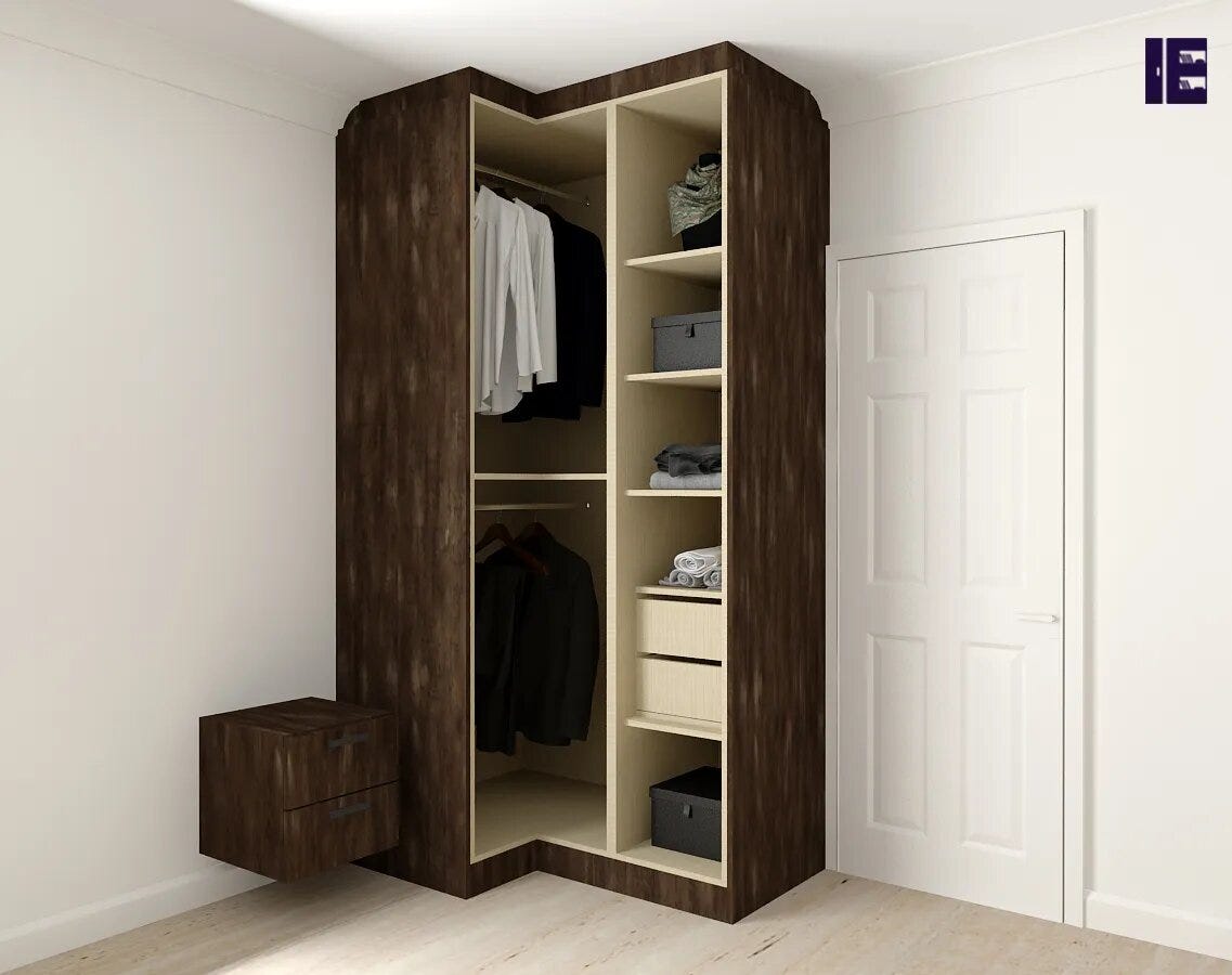 Maximising Space with a Corner Wardrobe: Design Ideas and Inspiration | by  Inspired Elements | Medium