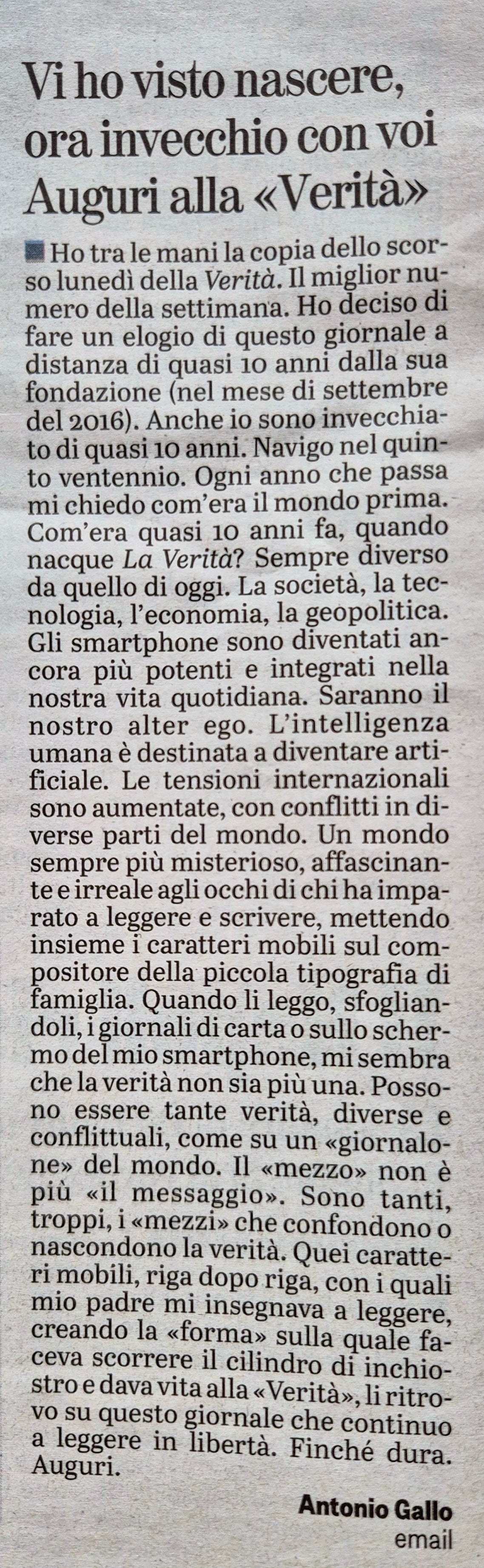 Invecchiare leggendo tra Verità e Libertà