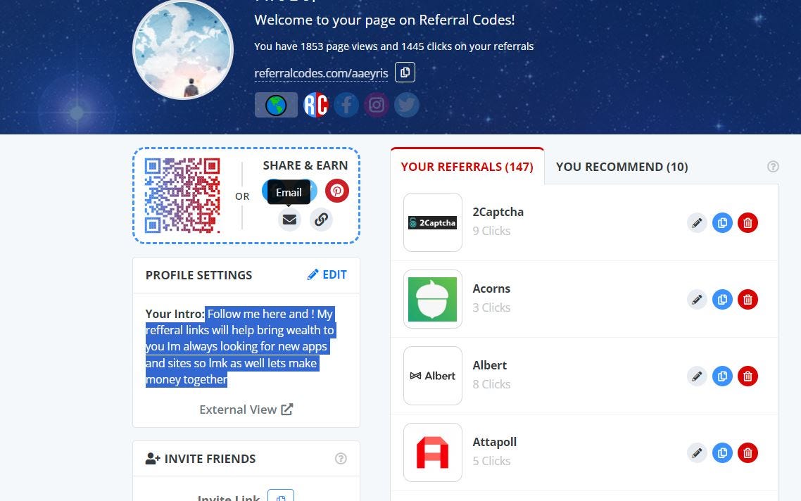 “Unlocking Earnings: The Power of Referral Codes and Affiliate Marketing with AA$ Eyris” | by Mystic Mirage | Jan, 2024