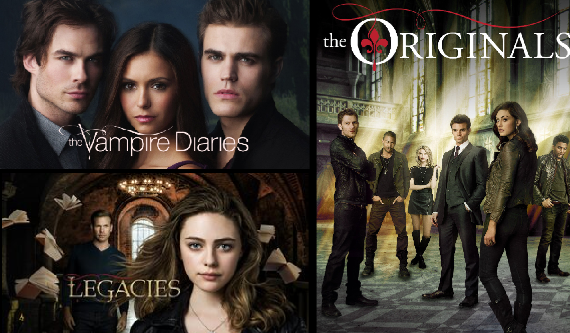I watched all of “The Vampire Diaries” & “The Originals