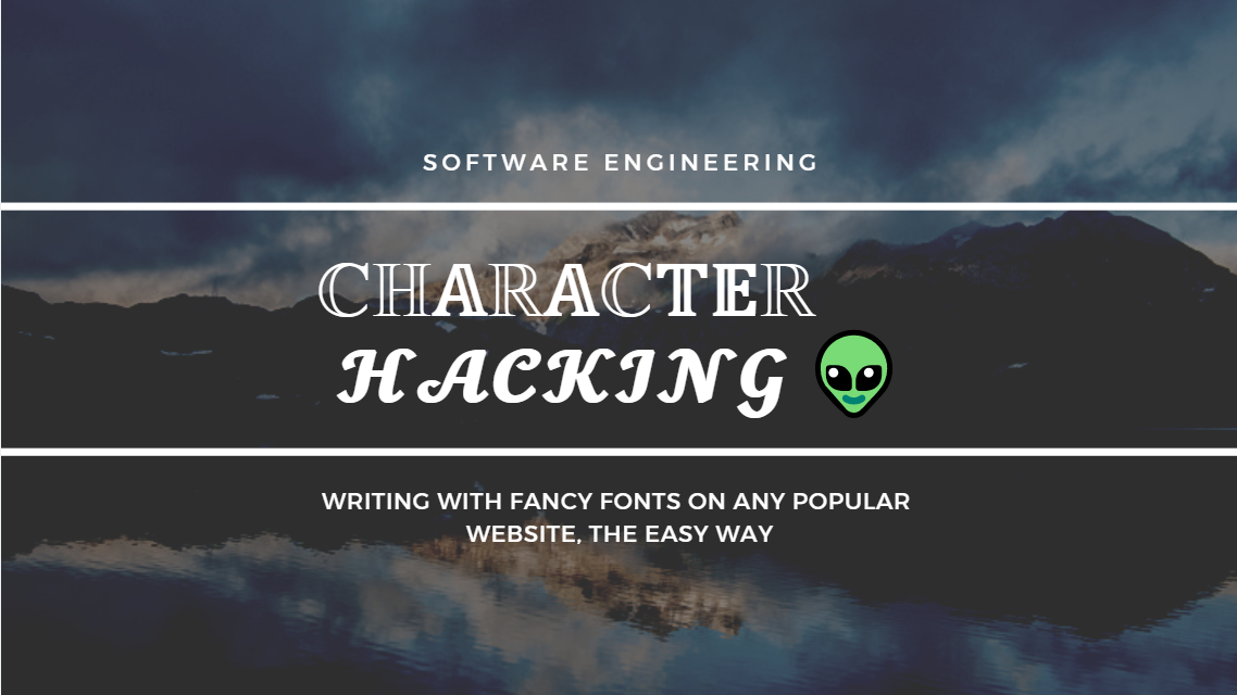 𝕎𝕒𝕚𝕥… 𝔥𝔬𝔴 𝔡𝔬 𝔶𝔬𝔲 𝓭𝓸 𝕥𝕙𝕒𝕥? 😍 — Learn how character encoding works in ...