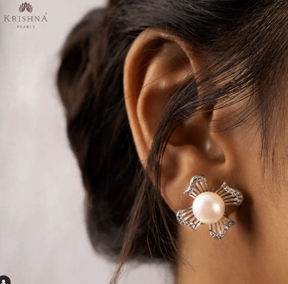 Timeless Beauty: Accessorize Yourself with Our Stunning Selection of Pearl  Earrings - Krishna Pearls - Medium