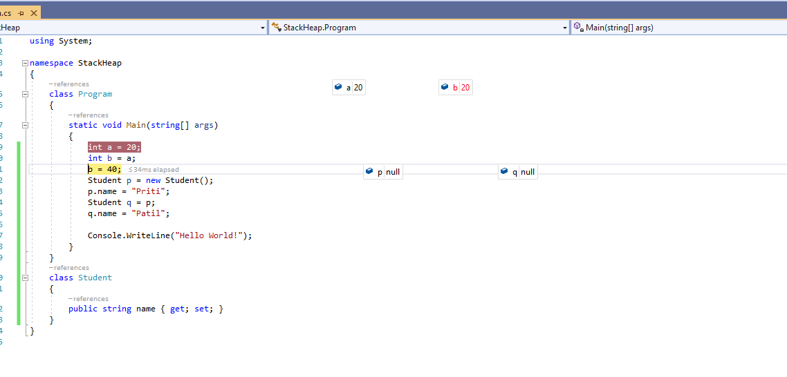 Stack and Heap in C#. Let’s start with value type and… | by Priti Patil ...