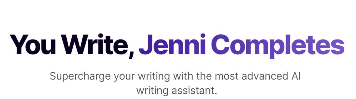 1. jenni.ai essay writing assistant and generator