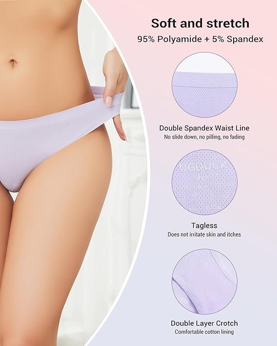 UGDUCK Seamless Cheeky Women's Underwear: Embrace Comfort, Style, and  Invisible Elegance, by Gadget Grove