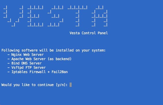 How to install Vesta Control Panel on Linux | by Jonas Maro | Medium