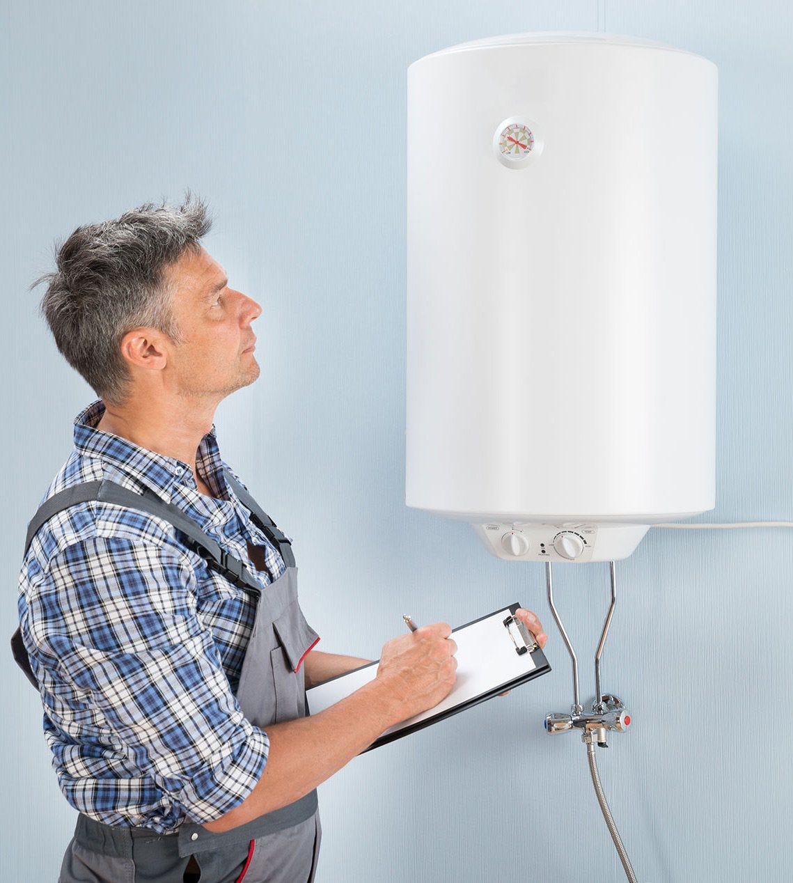 Can a Combination Boiler Water Heater be used with a central vacuum