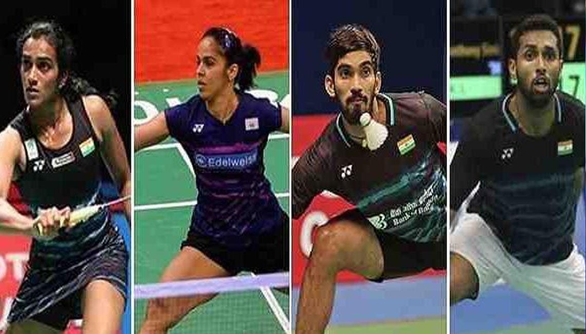 Former Indian Badminton Players