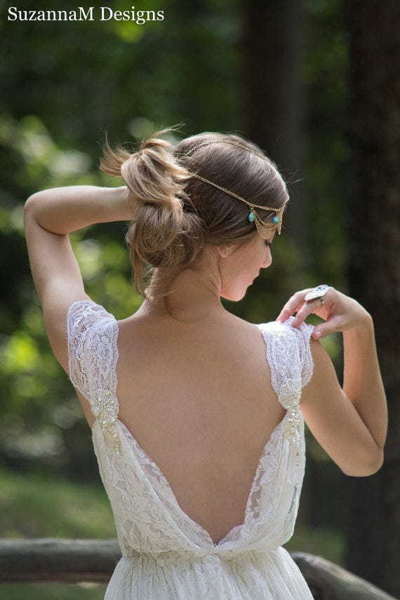 25 of the most beautiful Boho bride wedding dresses ever made | by set free  my gypsy soul
