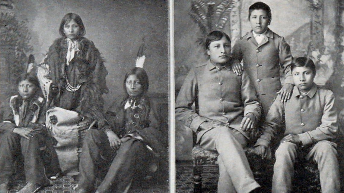 Christians know all about “forced assimilation” of children by Evan