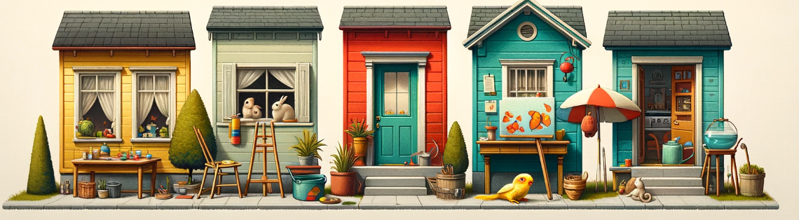 Neighbors Logic Puzzle Printable