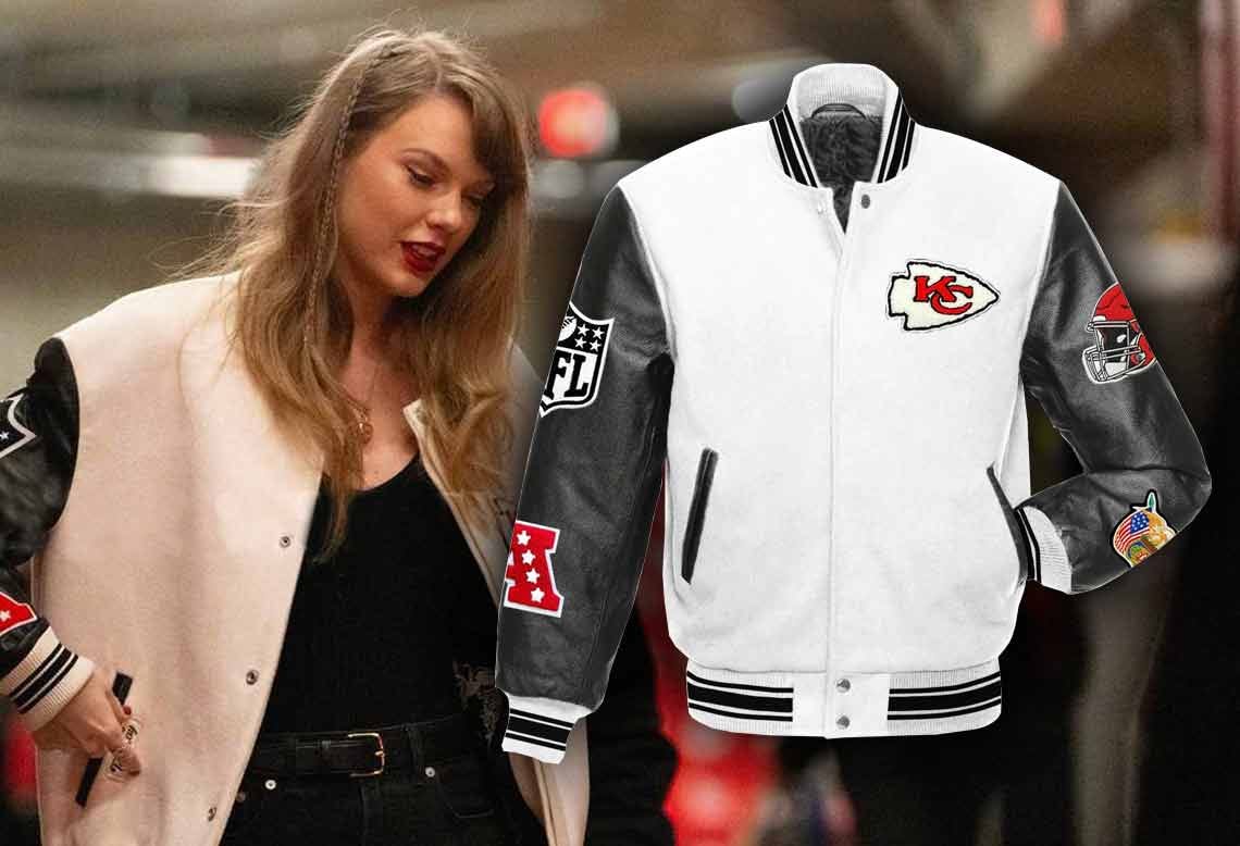 Kansas City Chiefs Taylor Swift Varsity Jacket: A Fusion of Sports