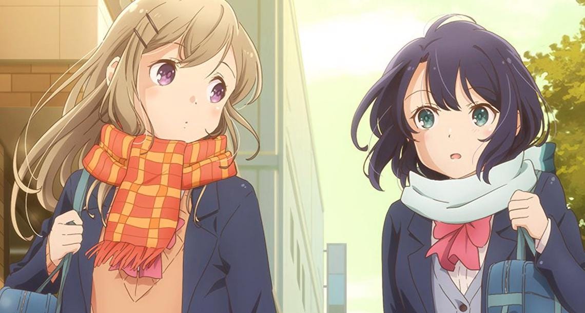 Adachi and Shimamura: How to Get Started With the Yuri Series