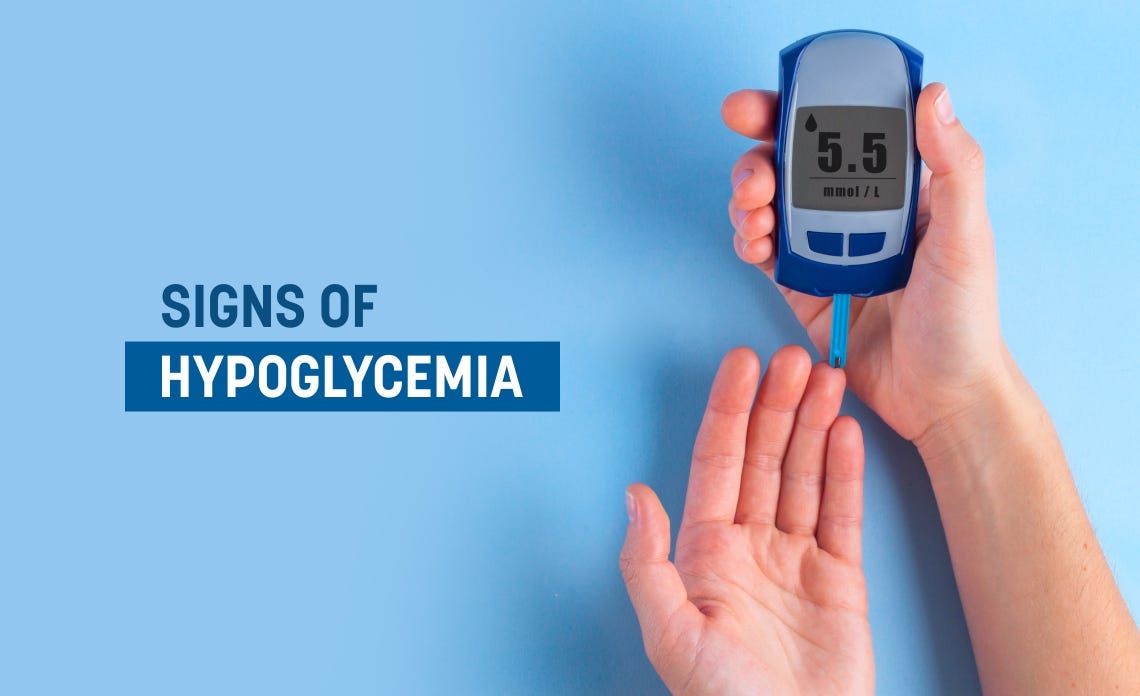 Signs of Hypoglycemia. This is most commonly connected with… | by Vcure ...