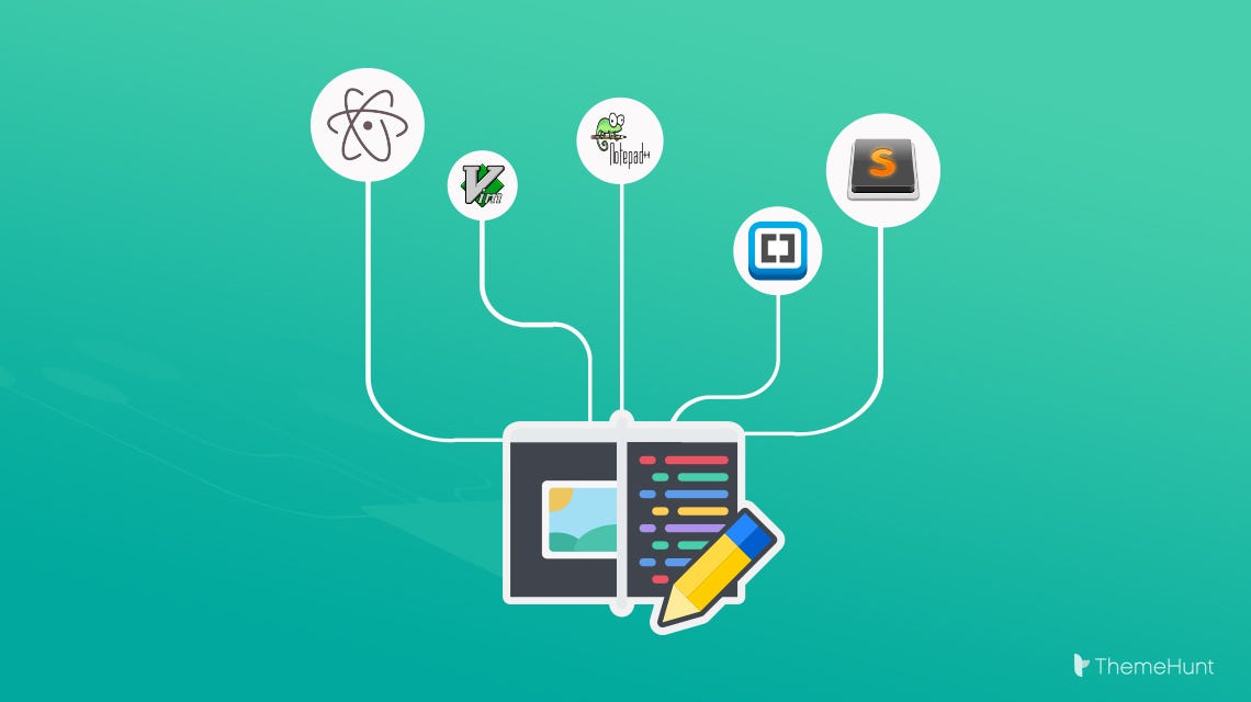 Best text editors for web development | by ThemeHunt | Medium