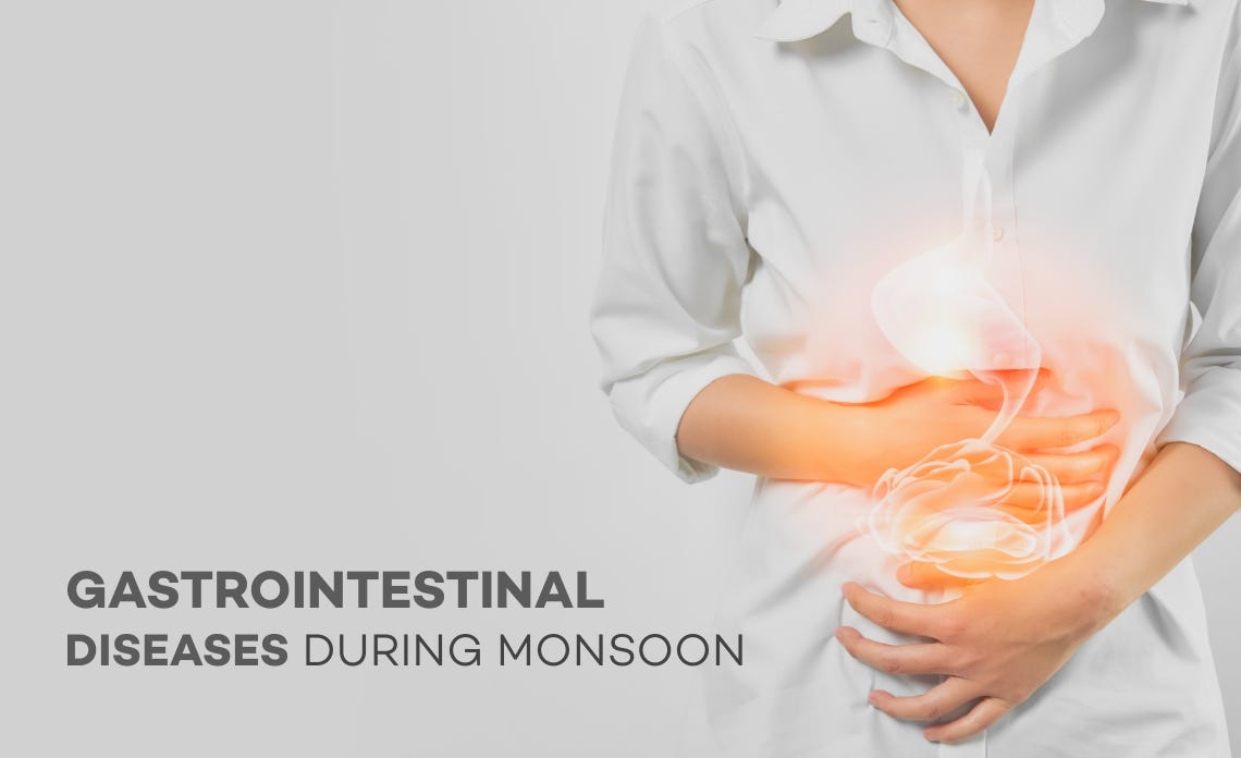 GASTROINTESTINAL DISEASES DURING MONSOON by Sarswati hospital Medium
