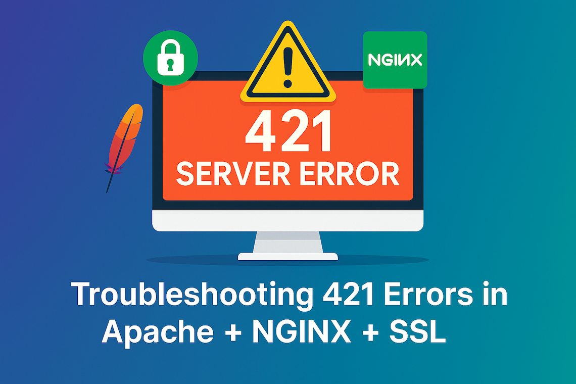 Fixing 421 Misdirected Request Errors on Multilingual WordPress Sites Using Apache & NGINX
