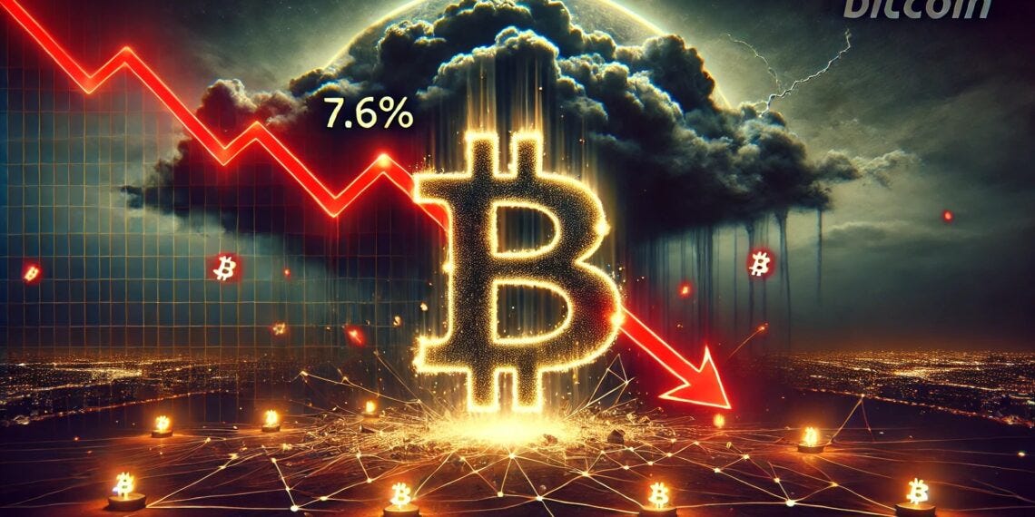 Bitcoin Hashrate Faces Massive 7.6% Plunge: Price To Follow?